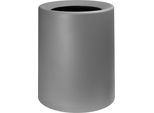 Quvio Cestino Per Rifiuti Con Contenitore Interno - Cestino Per Rifiuti In Plastica - Cestino Per Rifiuti - Plastica 12L - Grigio Scuro