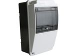 Scatola Di Distribuzione Di Energia IP66 Scatola Di Distribuzione A 6 Moduli Scatola Portafusibili A Montaggio Esterno Tpe 8018