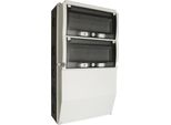 Scatola Di Distribuzione IP66 2X13 Moduli Scatola Di Distribuzione Scatola Di Fusibili Montaggio Esterno Tpe 1018