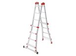 Hailo M80, Scala Multifunzione In Alluminio, 4X4 Pioli