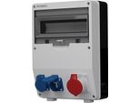 Distributore Di Corrente 16A Cee Distributore Di Corrente Di Sistema 2X230V Prese Mennekes Doktorvolt DV-6886-F Td