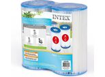 Cartuccia Filtrante Per Piscine Intex, Tipo A, Confezione Doppia