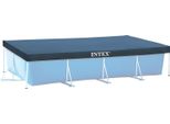 Intex 28039 Copertura Per Piscina Intex 450 X 200 Cm Estate/Inverno Con Fori Per Il Drenaggio Dell'acqua