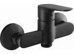 Rubinetto A Parete Lotta 3/4", Senza Bocca, Nero Opaco"