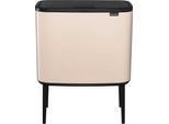Brabantia Cestino Per Rifiuti Bo Touch Bin 11 + 23 L Soft Beige