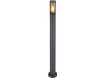Globo Lighting Luce Da Esterno In Acciaio Inox Antracite, 1X E27