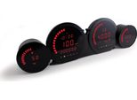 Tachimetro Koso D48 Gp Style Nero Con Supporto Universale
