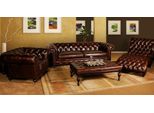 Set Di Divani Imbottito 3+2+1 Divano In Pelle Set Di Sedute Chesterfield
