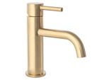 Rubinetto Da Lavabo Rea Lungo Gold Brush