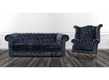 Set Di Divani Chesterfield Imbottiti Divano In Pelle Set Di Sedili Sedia Ad Ala