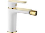 Rubinetto Da Bidet Rea Bloom White Gold