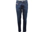 9321AQ Jeans Uomo Diesel 2019 D-STRUKT Man Denim Trousers Blue