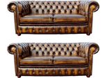 Set Di Divani Chesterfield Divano Imbottito In Pelle Tessuto Nuovo