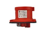 Spina Da Incasso Cee Con Invertitore Di Fase Diritto 5P 16A 400V IP44 75X75 2177