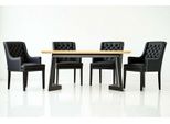 Tavolo Da Pranzo Di Design 4 Poltrone Chesterfield Poltrona Gruppo Sedie Poltrona Sedia