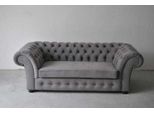 Set Di Divani 3+1+1 Posti In Tessuto Design Divano Imbottito Set Chesterfield