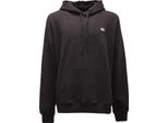 3652AQ Felpa Uomo Diesel Man Hood Sweatshirt Black