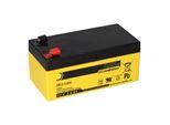 Sun Battery SB12-3.4V0 Batteria Agm 12V 3.4Ah Al Piombo Con Vds