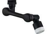 Inf Soffione Doccia Orientabile Per Miscelatore / Miscelatore - Miscelatore Orientabile Con Filtro Spray Nero