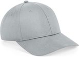 Beechfield B648 | Urbanwear 6 Panel Snapback, Visiera Leggermente Curva - Colore: Grigio Chiaro - Taglia: Unica