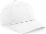 Beechfield B648 | Urbanwear 6 Panel Snapback, Visiera Leggermente Curva - Colore: Bianco - Taglia: Unica