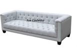 Set Di Divani 3+1+1 Posti Design Divano Imbottito Divani Chesterfield Nuovo