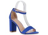 Van Hill Scarpe Sandali Classici Donna 840051, Colore: Blu, Taglia: 41