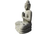 Figura Di Buddha Pali Con Gesto Di Umiltà 70 X 60 X 100 Cm