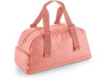 Bagbase BG278 | Borsa Sportiva Recycled Essentials Holdall - Colore: Blush Pink - Dimensioni: 55 X 28 X 25 Cm