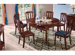 Set Completo Tavolo Da Pranzo + 6 Sedie Gruppo Sala Da Pranzo Tavolo Legno Tavoli Nuovo