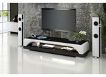 Jv MöBel Designer Rtv Base Bianco-Nero