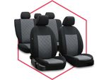 Coprisedili Auto Coprisedili Universali Per Hyundai I20 Ii Grigio Auto Set Di 3 Nuovo