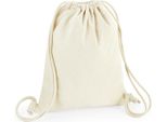Westford Mill W960 | Revive Recycled Gymsac 50 X 40 X 40 Cm - Colore: Naturale - Taglia: Unica