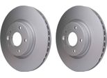 2 Dischi Freno Anteriori Hella Per Volvo V40 Hatchback