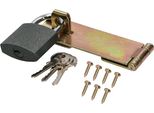 Kotarbau® Cerniere 130 Mm Con Lucchetto Giallo Zincato Lucchetto Per Lucchetto