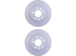 2X Hella 8DD 355 122-201 Disco Freno Asse Posteriore