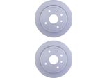 2 Dischi Freno Posteriori Hella Per Chevrolet Daewoo Evanda Epica