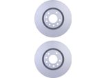 2 Dischi Freno Anteriori Hella Per Chevrolet Holden Opel Saab Saturn Vauxhall