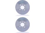 2 Dischi Freno Anteriori Hella Per Nissan Cherry Iii