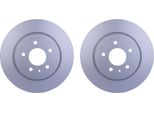 2 Dischi Freno Posteriori Hella Per Opel Vauxhall Zafira Tourer C