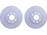 2 Dischi Freno Anteriori Hella Per Chevrolet Holden Opel Vauxhall