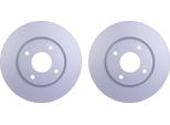 2 Dischi Freno Anteriori Hella Per Gmc Nissan Yukon