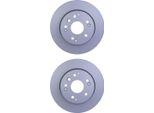 2 Dischi Freno Posteriori Hella Per Acura Honda Tl Element