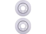 2 Dischi Freno Posteriori Hella Per Audi Vw A4 B5