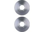2X Disco Freno Hella 8DD 355 105-131 Per Mitsubishi L 200 (K7_T K6_T) 45Mm