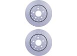 2 Dischi Freno Posteriori Hella Per Audi Vw A8 D2