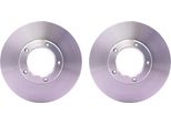 2 Dischi Freno Anteriori Hella Per Toyota Dyna Hiace Hilux Vw Taro
