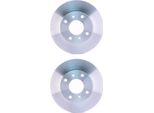 2 Dischi Freno Anteriori Hella Per Infiniti Nissan Venucia G20 200SX