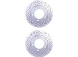 2 Dischi Freno Posteriori Hella Per Porsche 718 Boxster