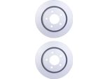 2 Dischi Freno Anteriori Hella Per Chrysler 300M (Lr) Concorde